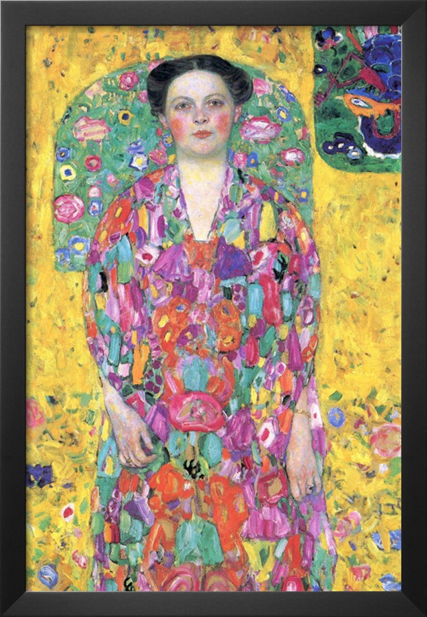 Portrait of Eugenia M Primavesi - Gustav Klimt Paintings